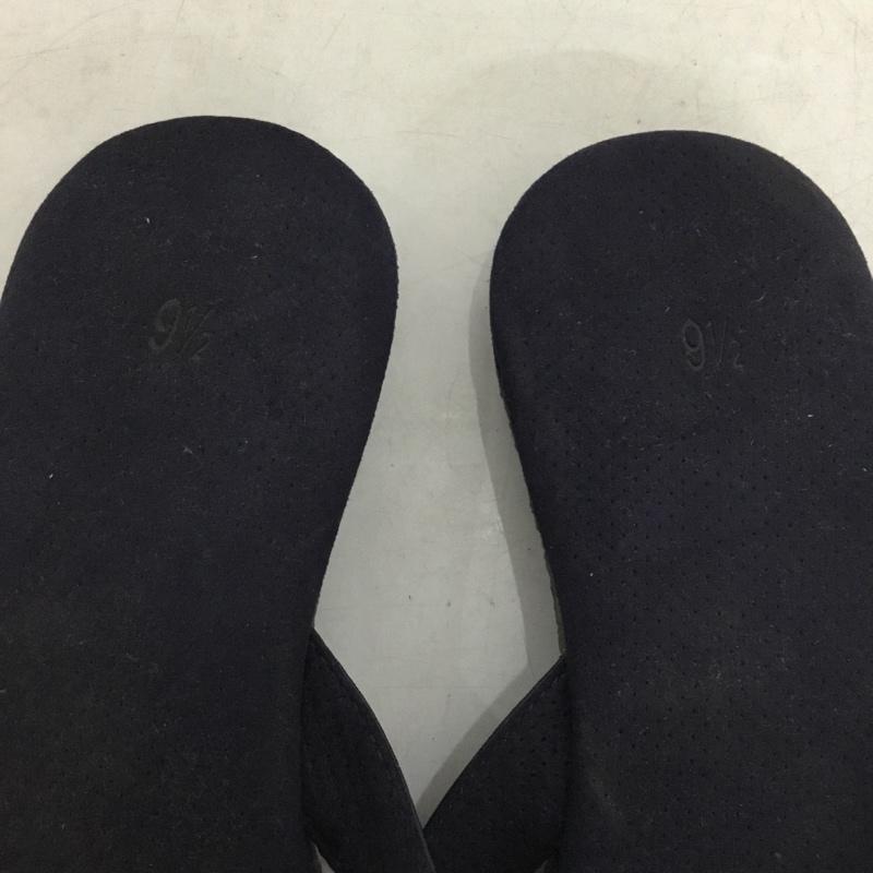 エヌハリウッド N.HOOLYWOOD サンダル サンダル トングサンダル 9.5 無地 紺 / ネイビー / navy メンズ USED 古着 中古 10159001
