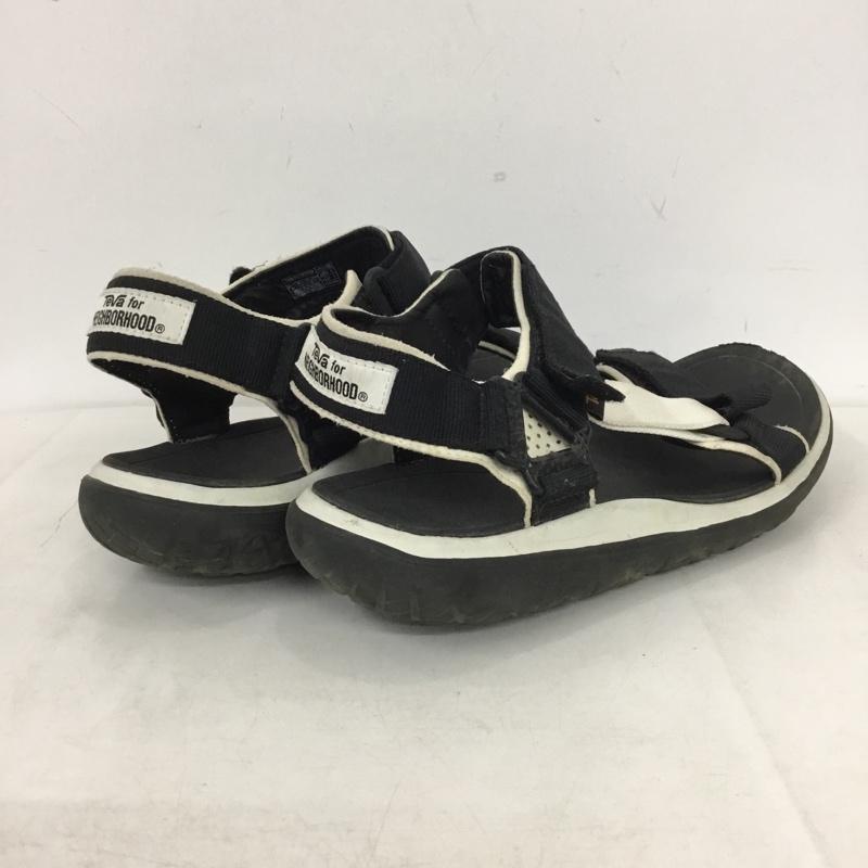 テバ Teva サンダル サンダル 1019488 NEIGHBORHOOD Terra-Float Universal 28cm 28.0cm ロゴ、文字 黒 / ブラック / black X 白 / ホワイト / white メンズ USED 古着 中古 10159002