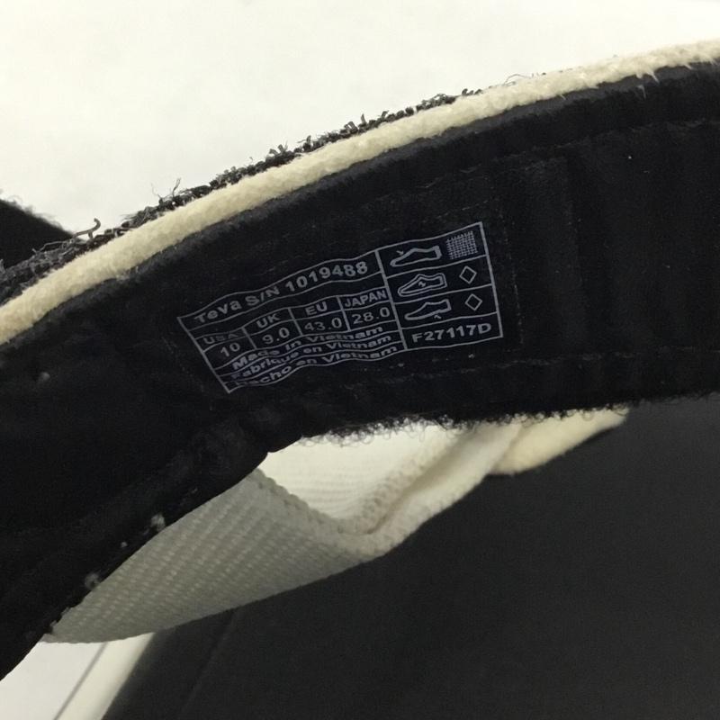 テバ Teva サンダル サンダル 1019488 NEIGHBORHOOD Terra-Float Universal 28cm 28.0cm ロゴ、文字 黒 / ブラック / black X 白 / ホワイト / white メンズ USED 古着 中古 10159002