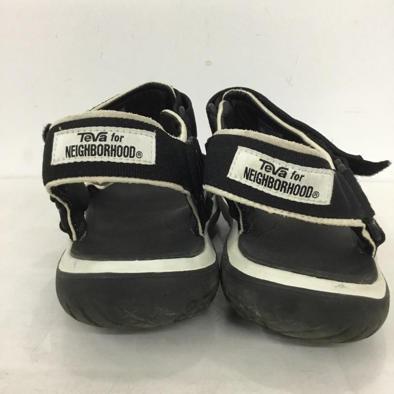 テバ Teva サンダル サンダル 1019488 NEIGHBORHOOD Terra-Float Universal 28cm 28.0cm ロゴ、文字 黒 / ブラック / black X 白 / ホワイト / white メンズ USED 古着 中古 10159002
