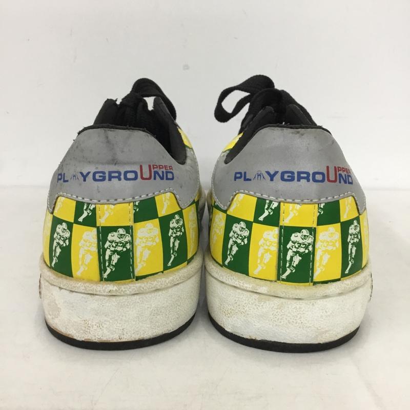 プロケッズ PRO-Keds スニーカー スニーカー ローカット ロゴ US：9 総柄 マルチカラー / マルチカラー / multicolor メンズ USED 古着 中古 10159005
