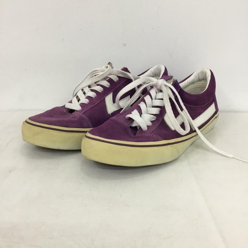 バイオニックマン BIONICMAN スニーカー スニーカー NEW SKOOL ローカット 26cm 26.0cm ロゴ、文字 紫 / パープル / purple メンズ USED 古着 中古 10159006