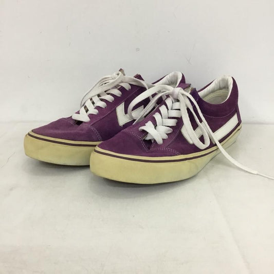 バイオニックマン BIONICMAN スニーカー スニーカー NEW SKOOL ローカット 26cm 26.0cm ロゴ、文字 紫 / パープル / purple メンズ USED 古着 中古 10159006