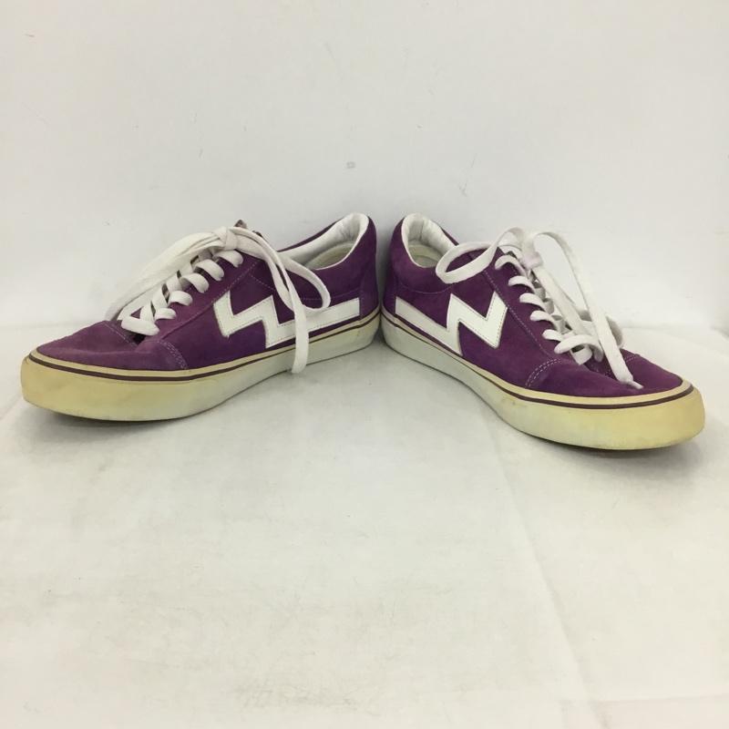 バイオニックマン BIONICMAN スニーカー スニーカー NEW SKOOL ローカット 26cm 26.0cm ロゴ、文字 紫 / パープル / purple メンズ USED 古着 中古 10159006
