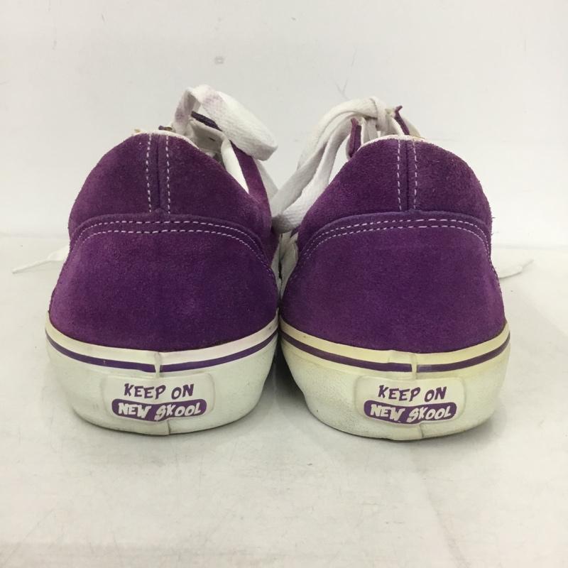 バイオニックマン BIONICMAN スニーカー スニーカー NEW SKOOL ローカット 26cm 26.0cm ロゴ、文字 紫 / パープル / purple メンズ USED 古着 中古 10159006