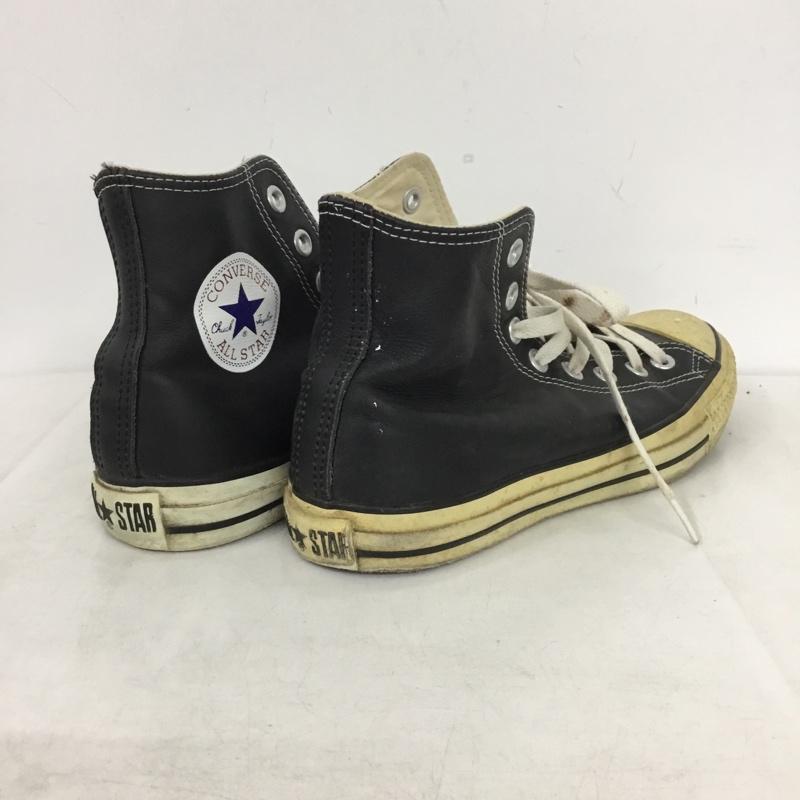 コンバース CONVERSE スニーカー スニーカー 1B908 LEA ALL STAR HI 25.5cm 25.5cm ロゴ、文字 黒 / ブラック / black メンズ USED 古着 中古 10159008