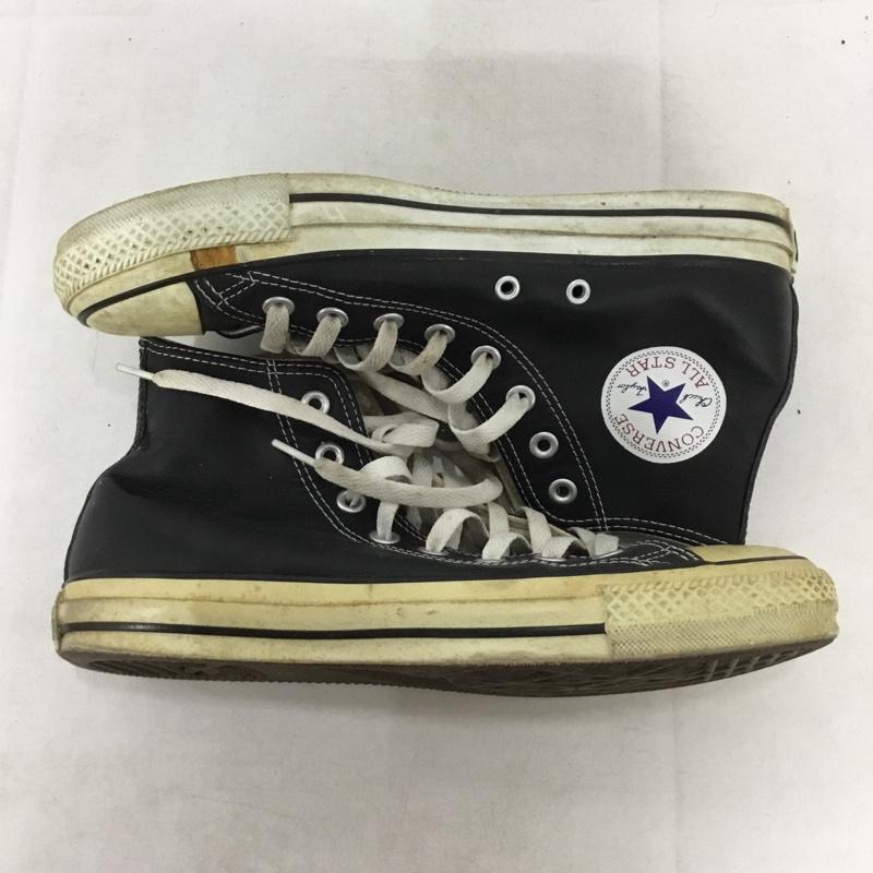 コンバース CONVERSE スニーカー スニーカー 1B908 LEA ALL STAR HI 25.5cm 25.5cm ロゴ、文字 黒 / ブラック / black メンズ USED 古着 中古 10159008