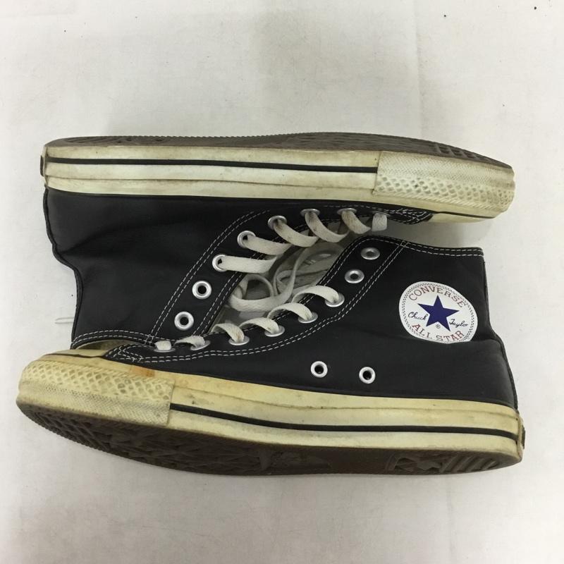 コンバース CONVERSE スニーカー スニーカー 1B908 LEA ALL STAR HI 25.5cm 25.5cm ロゴ、文字 黒 / ブラック / black メンズ USED 古着 中古 10159008