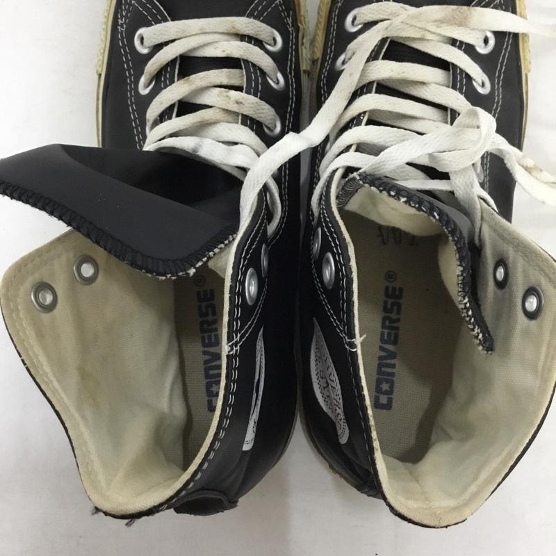 コンバース CONVERSE スニーカー スニーカー 1B908 LEA ALL STAR HI 25.5cm 25.5cm ロゴ、文字 黒 / ブラック / black メンズ USED 古着 中古 10159008