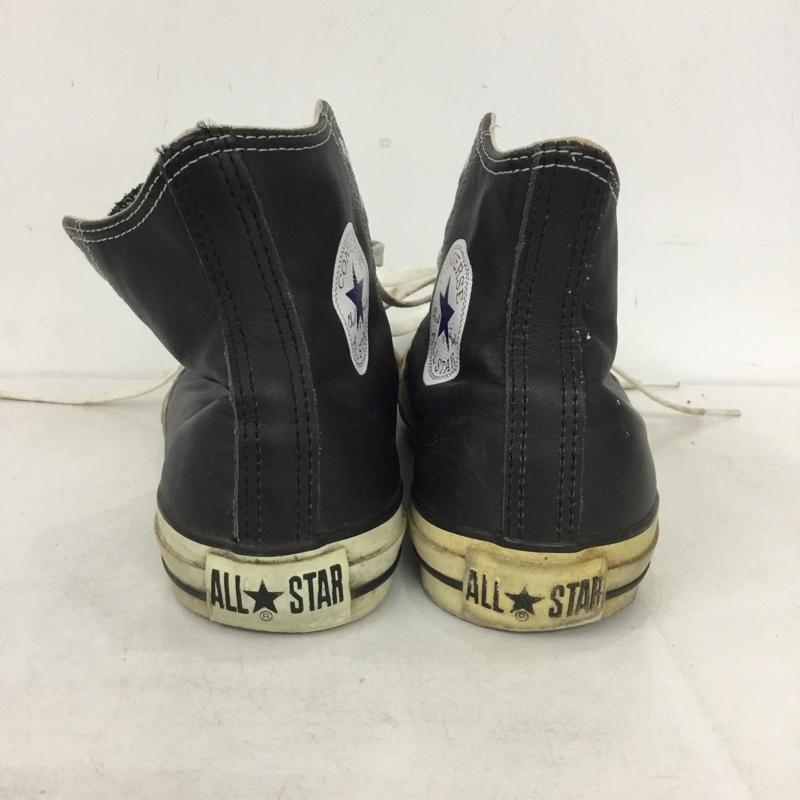 コンバース CONVERSE スニーカー スニーカー 1B908 LEA ALL STAR HI 25.5cm 25.5cm ロゴ、文字 黒 / ブラック / black メンズ USED 古着 中古 10159008