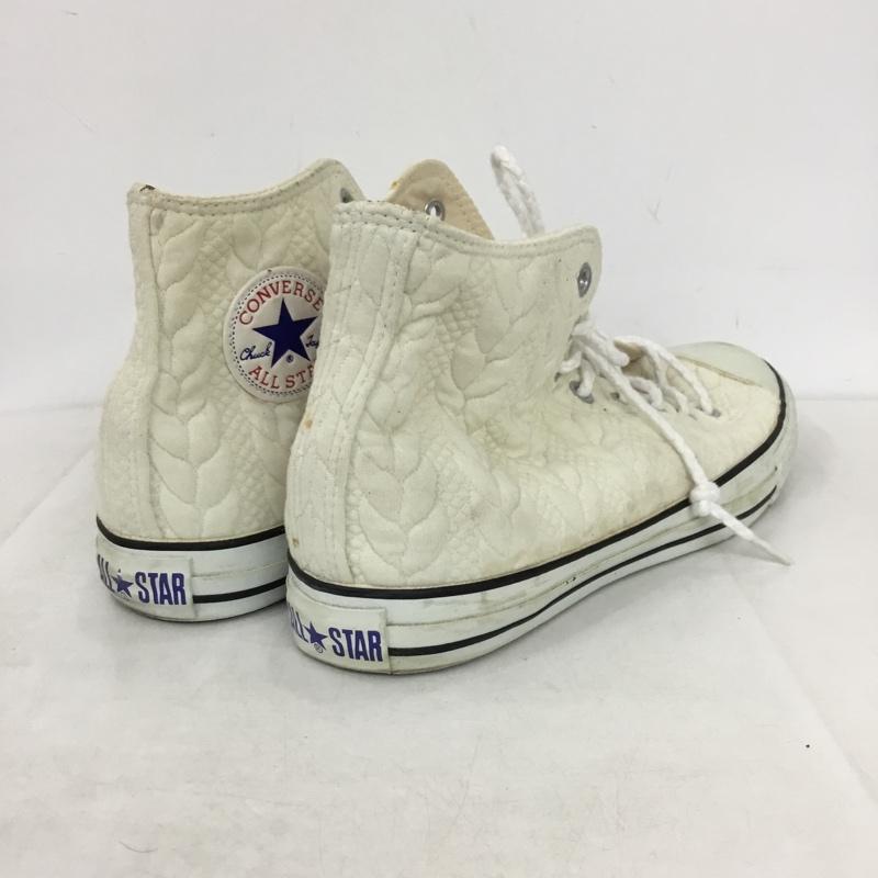 コンバース CONVERSE スニーカー スニーカー 1CK042 ALL STAR SWEATER ND HI 29cm 29.0cm ロゴ、文字 アイボリー / アイボリー / メンズ USED 古着 中古 10159009