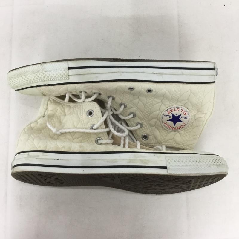 コンバース CONVERSE スニーカー スニーカー 1CK042 ALL STAR SWEATER ND HI 29cm 29.0cm ロゴ、文字 アイボリー / アイボリー / メンズ USED 古着 中古 10159009