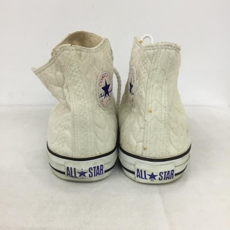 コンバース CONVERSE スニーカー スニーカー 1CK042 ALL STAR SWEATER ND HI 29cm 29.0cm ロゴ、文字 アイボリー / アイボリー / メンズ USED 古着 中古 10159009