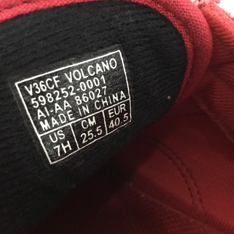バンズ VANS スニーカー スニーカー V36CF OLD SKOOL 25.5cm 25.5cm ロゴ、文字 赤 / レッド / red メンズ USED 古着 中古 10159010