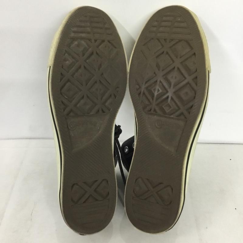 コンバース CONVERSE スニーカー スニーカー 18616 LEATHER ALL STAR HI 28.5cm 28.5cm ロゴ、文字 黒 / ブラック / black メンズ USED 古着 中古 10159013