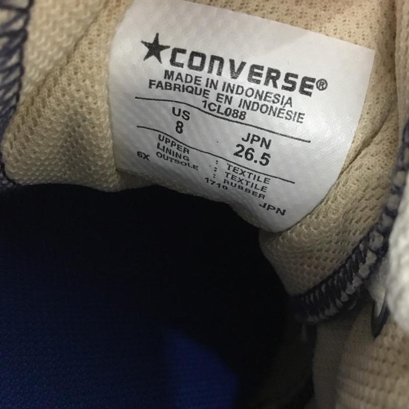 コンバース CONVERSE スニーカー スニーカー 1CL088 X-LARGE 26.5cm 箱有 26.5cm 星 紺 / ネイビー / navy メンズ USED 古着 中古 10159019