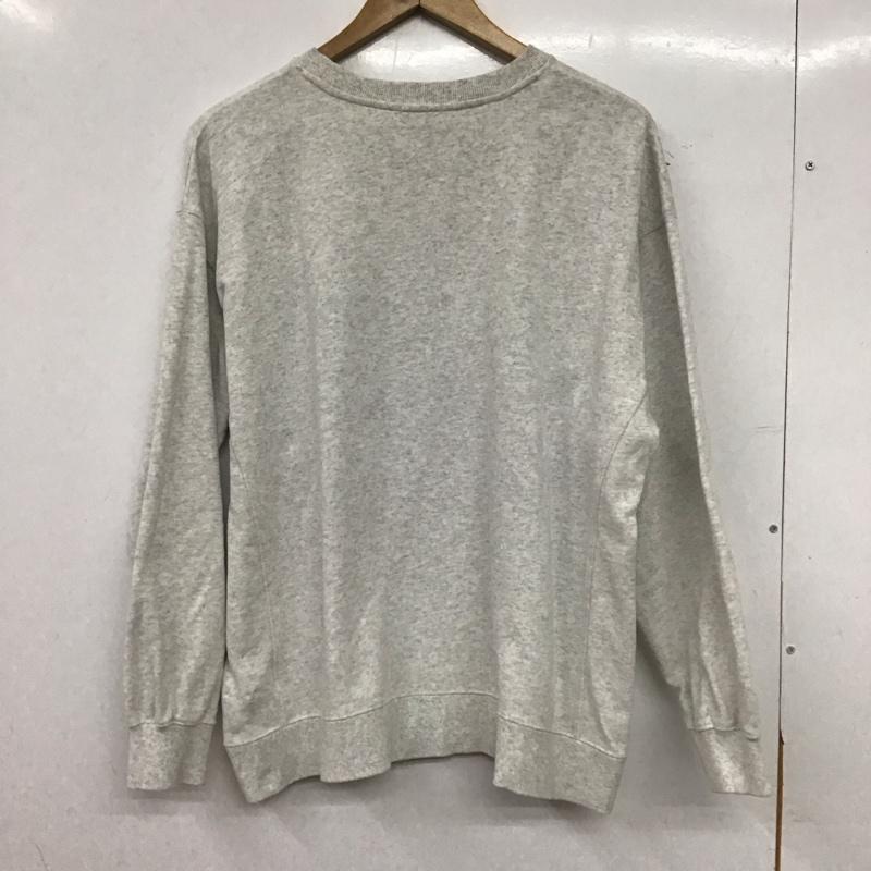 ローリーズファーム LOWRYS FARM トレーナー 長袖 FREE ロゴ、文字 灰 / グレー / gray レディース USED 古着 中古 10159021