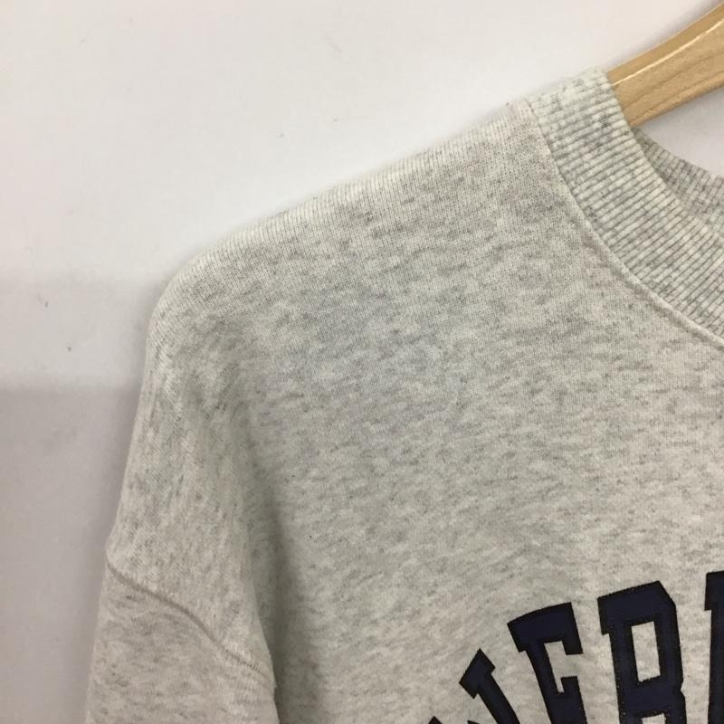 ローリーズファーム LOWRYS FARM トレーナー 長袖 FREE ロゴ、文字 灰 / グレー / gray レディース USED 古着 中古 10159021