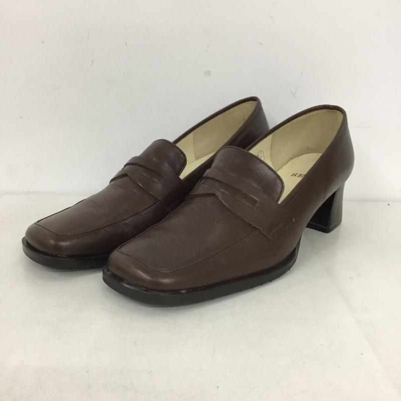 リーガル REGAL パンプス パンプス H5D FA48 ヒール 23 23.0cm 無地 茶 / ブラウン / brown レディース USED 古着 中古 10159022