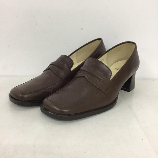 リーガル REGAL パンプス パンプス H5D FA48 ヒール 23 23.0cm 無地 茶 / ブラウン / brown レディース USED 古着 中古 10159022