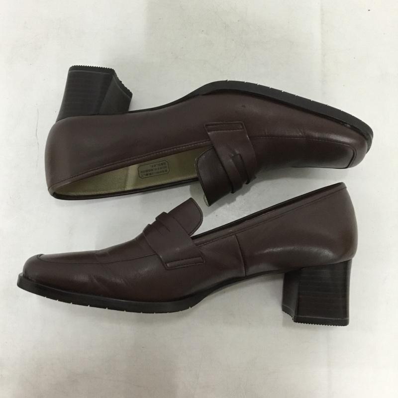 リーガル REGAL パンプス パンプス H5D FA48 ヒール 23 23.0cm 無地 茶 / ブラウン / brown レディース USED 古着 中古 10159022