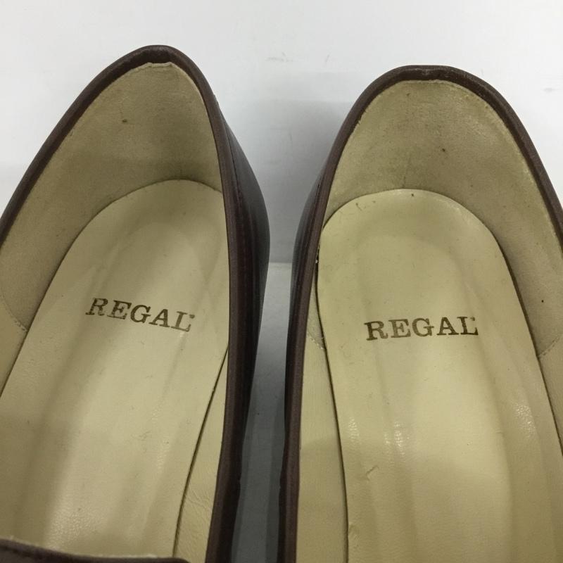 リーガル REGAL パンプス パンプス H5D FA48 ヒール 23 23.0cm 無地 茶 / ブラウン / brown レディース USED 古着 中古 10159022