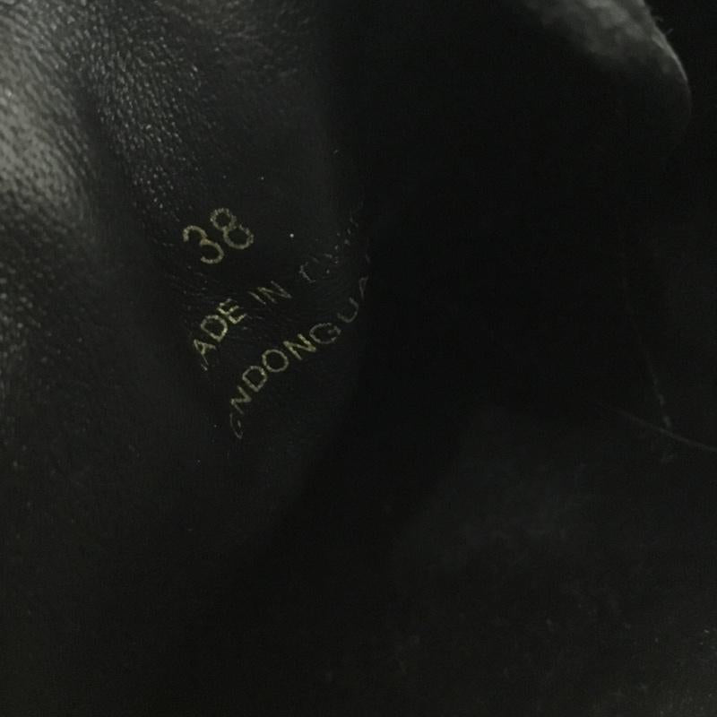 バーバリー BURBERRY スニーカー スニーカー ローカット 38 ロゴ、文字 黒 / ブラック / black レディース USED 古着 中古 10159025