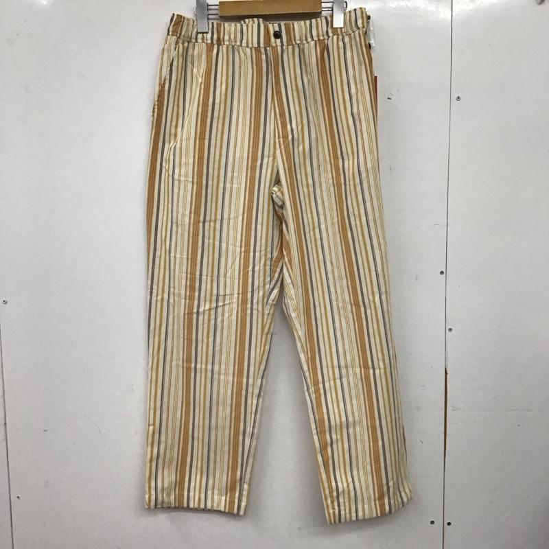 チャオパニック CIAOPANIC パンツ スラックス コットン イージーストライプパンツ TYZ2051502A0002 M 黄 / イエロー / yellow メンズ USED 古着 中古 10159026