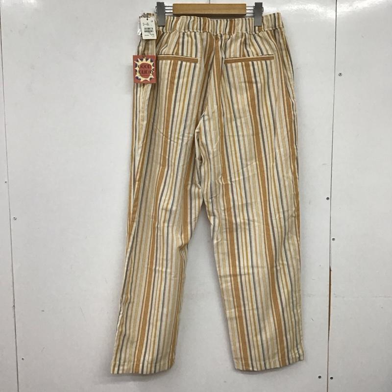 チャオパニック CIAOPANIC パンツ スラックス コットン イージーストライプパンツ TYZ2051502A0002 M 黄 / イエロー / yellow メンズ USED 古着 中古 10159026