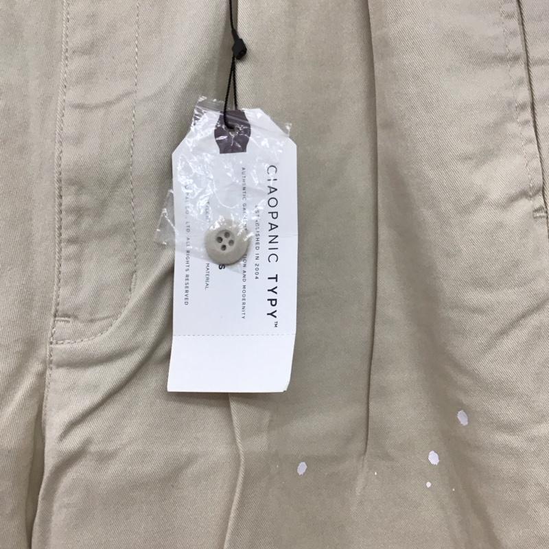 チャオパニックティピー CIAOPANIC TYPY パンツ スラックス タグ付 M 無地 ベージュ / ベージュ / beige レディース USED 古着 中古 10159027