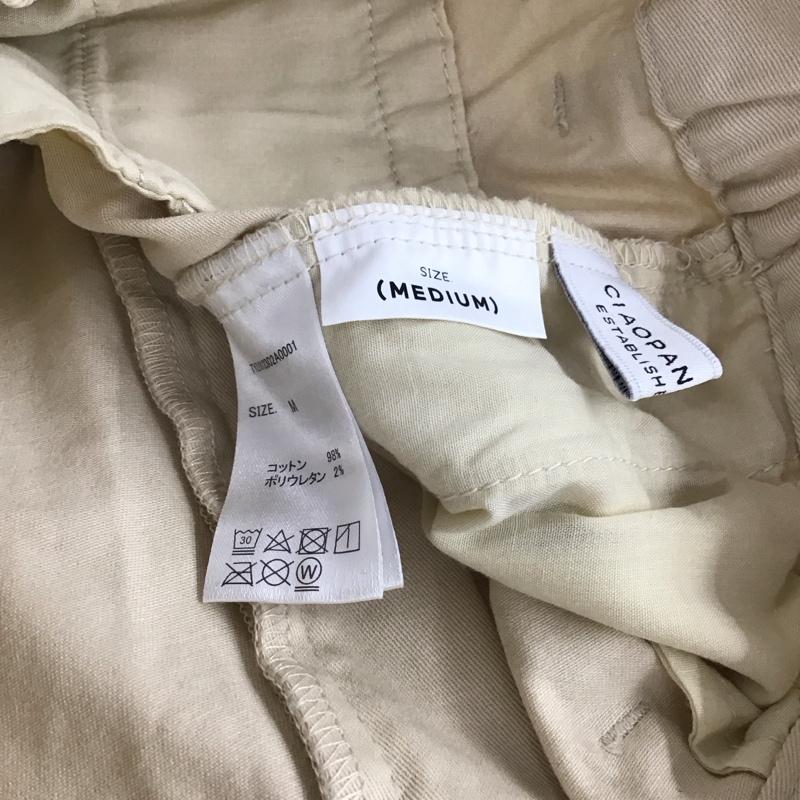 チャオパニックティピー CIAOPANIC TYPY パンツ スラックス タグ付 M 無地 ベージュ / ベージュ / beige レディース USED 古着 中古 10159027