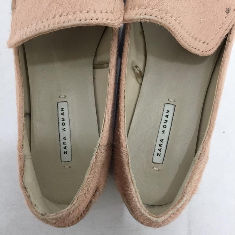 ザラ ZARA スリッポン スリッポン 1337 001 050 EU36 無地 桃 / ピンク / pink レディース USED 古着 中古 10159028