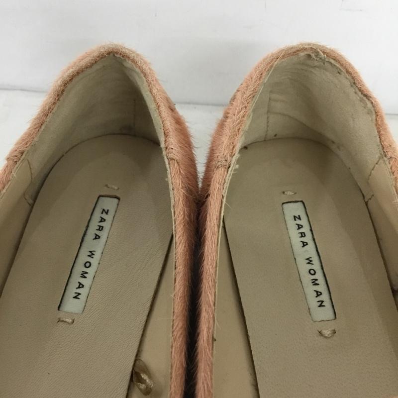 ザラ ZARA スリッポン スリッポン 1337 001 050 EU36 無地 桃 / ピンク / pink レディース USED 古着 中古 10159028