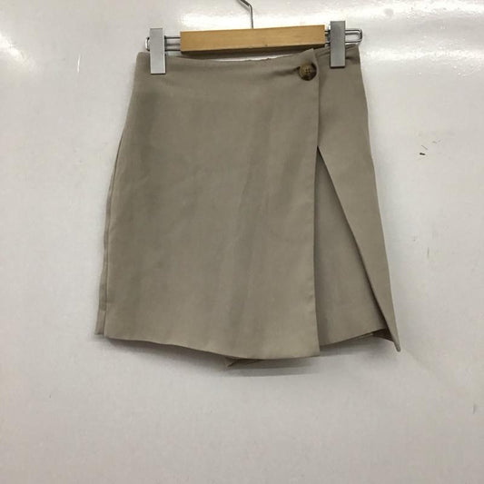 ムルーア MURUA パンツ キュロット 012230701001 ドビークロスラップキュロット 1 無地 ベージュ / ベージュ / beige レディース USED 古着 中古 10159032