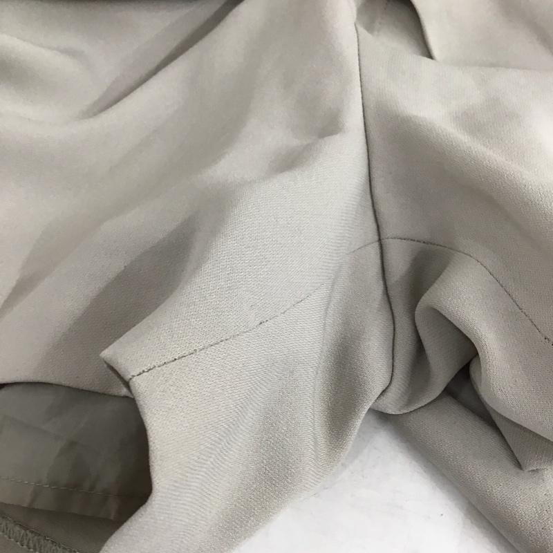 ムルーア MURUA パンツ キュロット 012230701001 ドビークロスラップキュロット 1 無地 ベージュ / ベージュ / beige レディース USED 古着 中古 10159032
