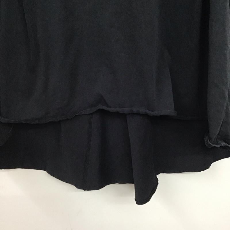 オペークドットクリップ OPAQUE.CLIP タンクトップ タンクトップ ノースリーブ M 無地 黒 / ブラック / black レディース USED 古着 中古 10159035