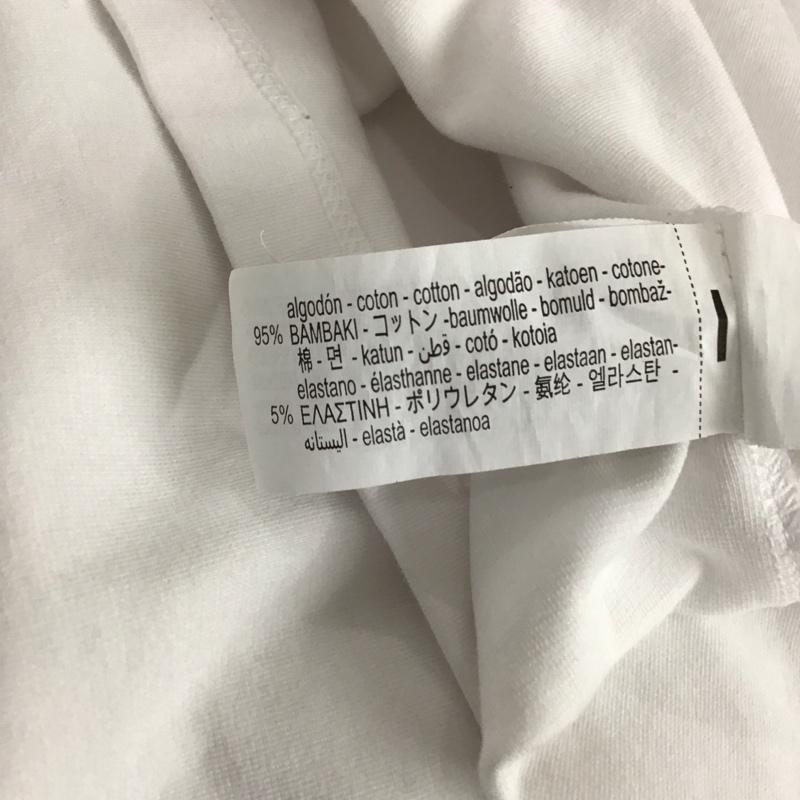 ザラ ZARA Tシャツ 半袖 S 無地 白 / ホワイト / white レディース USED 古着 中古 10159037