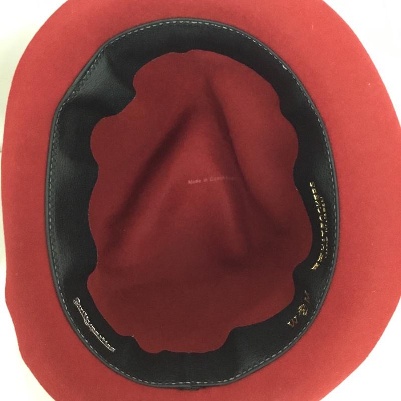 古着 USED 帽子 ハット 東京HAT ROCKERS WACKO MARIA 中折れ帽 無地 赤 / レッド / red メンズ USED 古着 中古 10159043