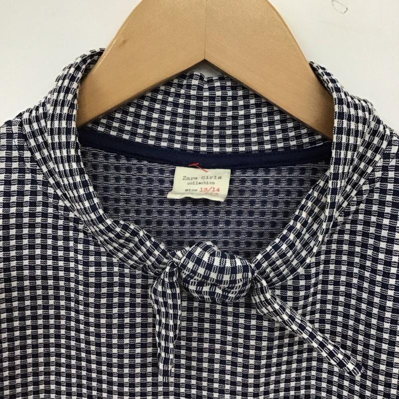 ザラ ZARA ワンピース ひざ丈スカート 164cm 160cm チェック マルチカラー / マルチカラー / multicolor ガールズ USED 古着 中古 10159044