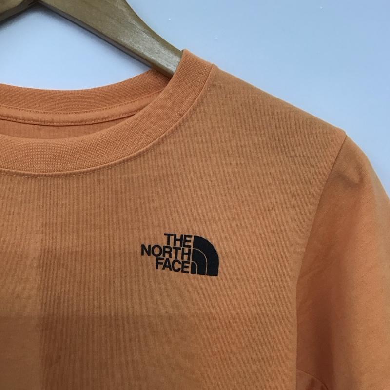 ザノースフェイス THE NORTH FACE Tシャツ 半袖 140cm プリント 橙 / オレンジ / orange ボーイズ USED 古着 中古 10159045