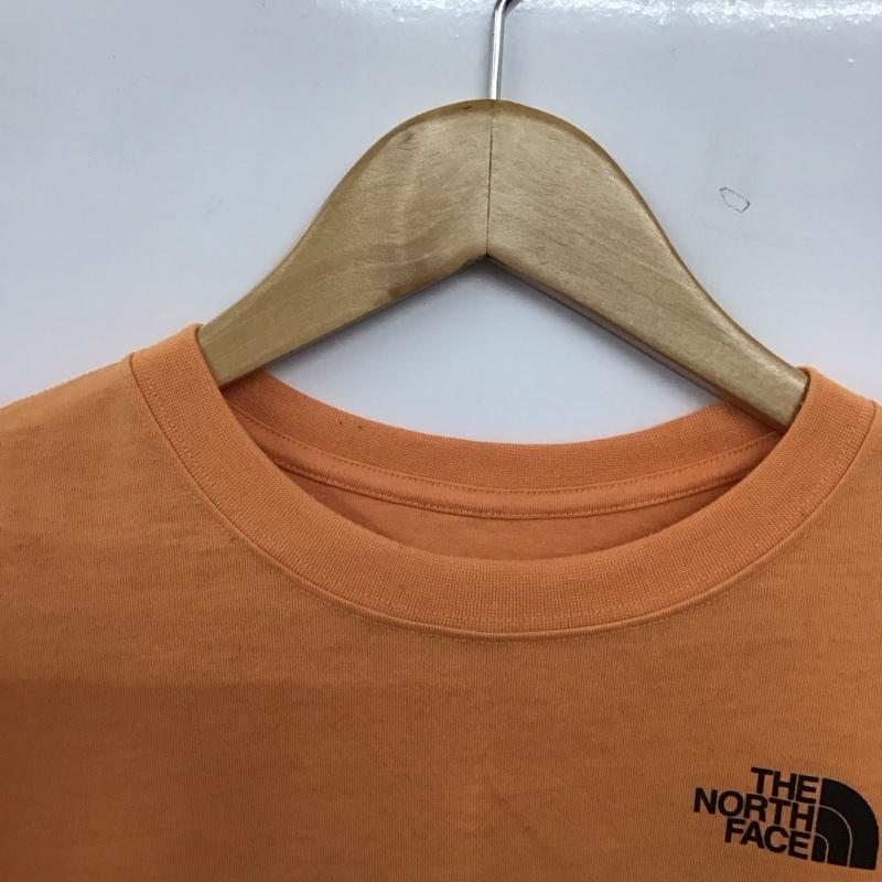 ザノースフェイス THE NORTH FACE Tシャツ 半袖 140cm プリント 橙 / オレンジ / orange ボーイズ USED 古着 中古 10159045