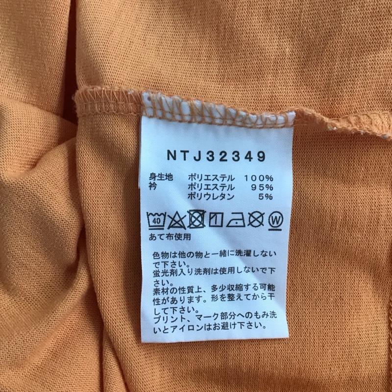 ザノースフェイス THE NORTH FACE Tシャツ 半袖 140cm プリント 橙 / オレンジ / orange ボーイズ USED 古着 中古 10159045