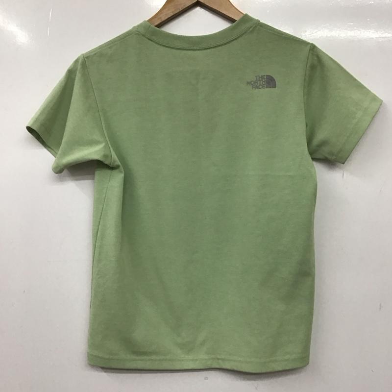 ザノースフェイス THE NORTH FACE Tシャツ 半袖 140cm プリント 薄緑 / ライトグリーン / ボーイズ USED 古着 中古 10159047