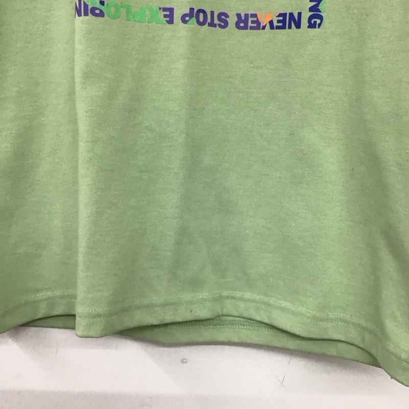 ザノースフェイス THE NORTH FACE Tシャツ 半袖 140cm プリント 薄緑 / ライトグリーン / ボーイズ USED 古着 中古 10159047