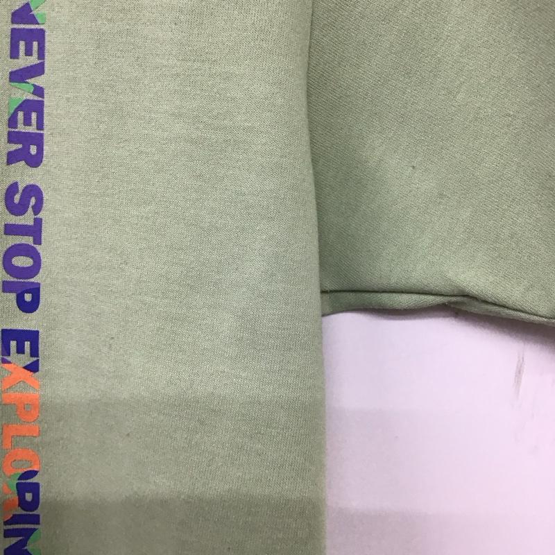 ザノースフェイス THE NORTH FACE Tシャツ 半袖 140cm プリント 薄緑 / ライトグリーン / ボーイズ USED 古着 中古 10159047