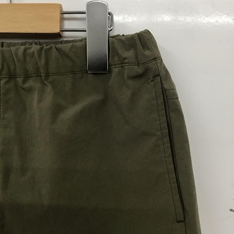 ザノースフェイス THE NORTH FACE パンツ ショートパンツ 140cm ロゴ、文字 カーキ / カーキ / khaki ボーイズ USED 古着 中古 10159050