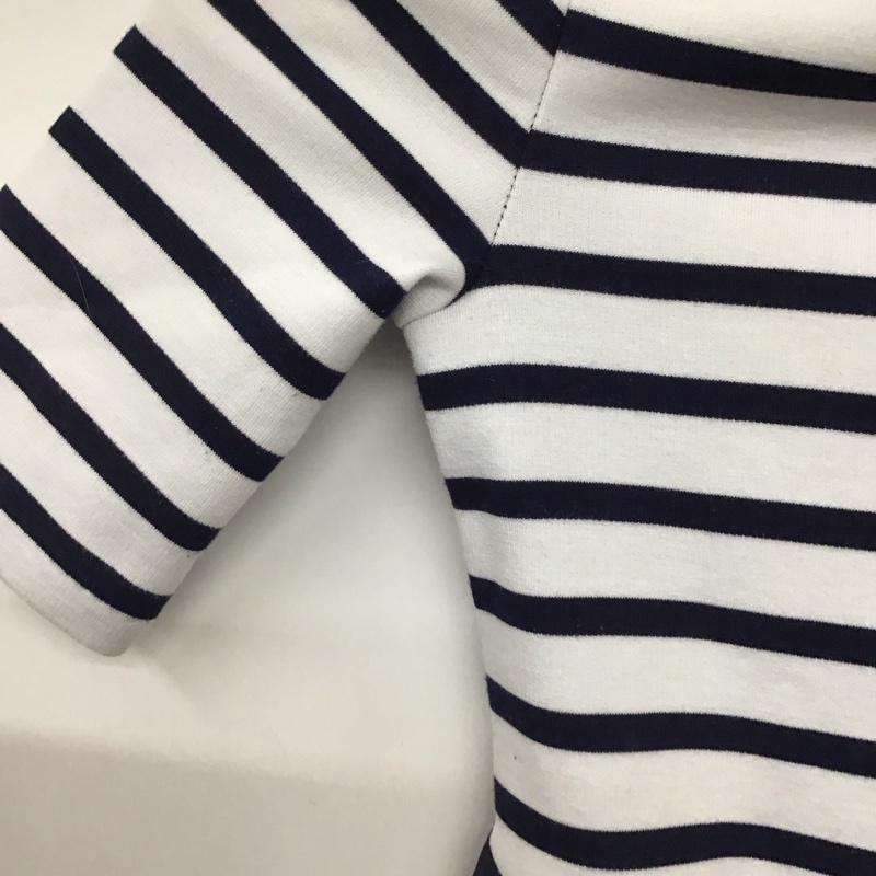 ポロラルフローレン POLO RALPH LAUREN ワンピース ミニスカート 5 ボーダー柄 X 無地 白 / ホワイト / white X 紺 / ネイビー / navy ガールズ USED 古着 中古 10159054