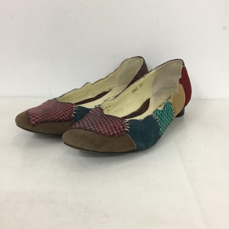ツモリチサトウォーク tsumori chisato WALK パンプス パンプス ラウンドトゥ 23cm 23.0cm  マルチカラー / マルチカラー / multicolor レディース USED 古着 中古 10159055