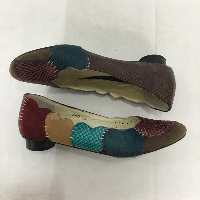ツモリチサトウォーク tsumori chisato WALK パンプス パンプス ラウンドトゥ 23cm 23.0cm  マルチカラー / マルチカラー / multicolor レディース USED 古着 中古 10159055
