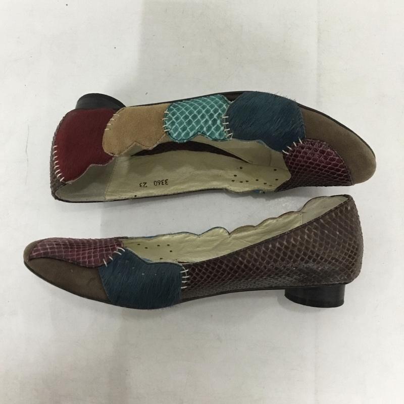ツモリチサトウォーク tsumori chisato WALK パンプス パンプス ラウンドトゥ 23cm 23.0cm  マルチカラー / マルチカラー / multicolor レディース USED 古着 中古 10159055